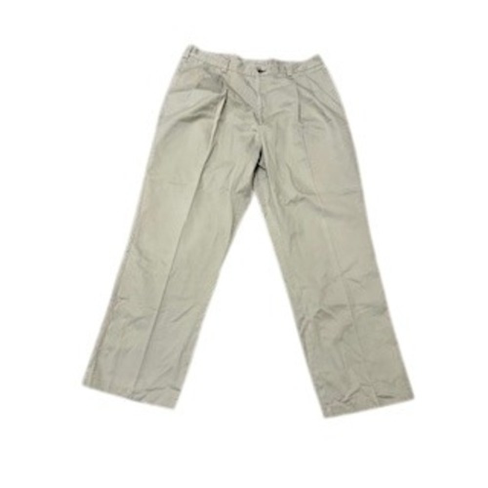 Tommy Hilfiger Pleated Khaki Pants Mens 38x30‎ Casual Chino Trousers
